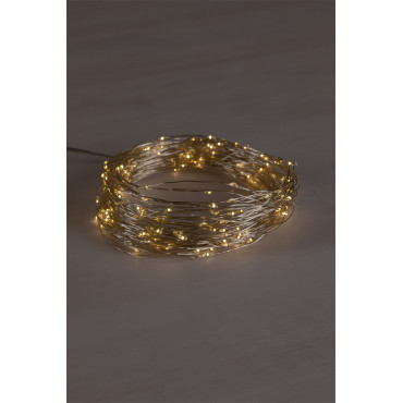 Led-slinger Met Zonnelader (2 M) Jenin Warm Wit - Sklum
