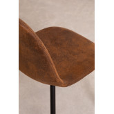 SET 4 kunstleren stoelen Glamm, miniatuur afbeelding 4