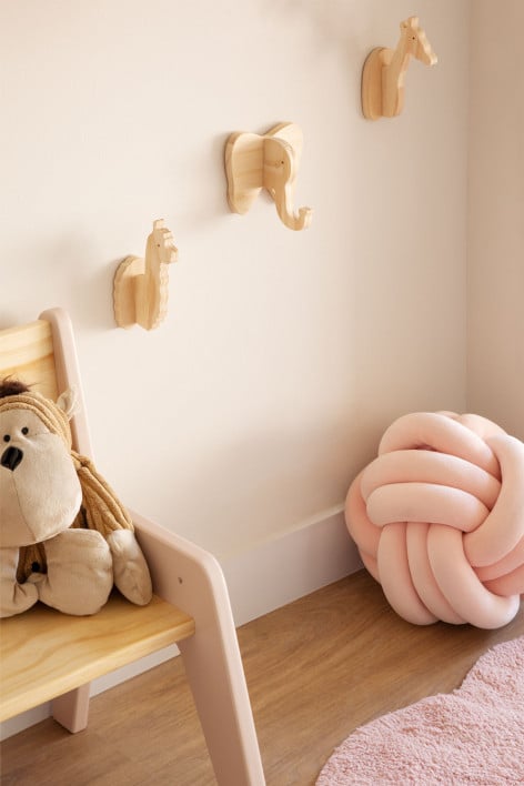 Pypa Kids houten wandkapstok