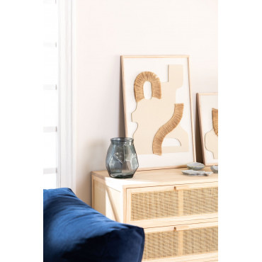Decoratief Beeld (40x60 Cm) Tafari Bruin – Natuurlijk Hout - Sklum