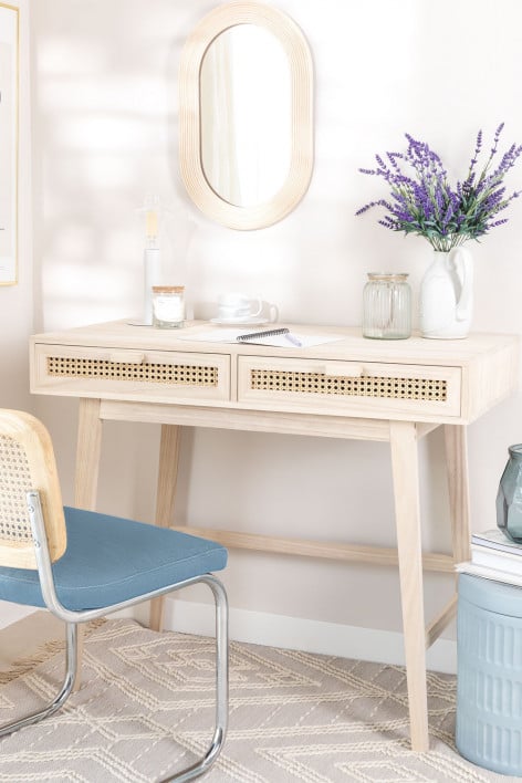 Ralik Design bureau 100x50 cm van hout met lades