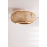 Plafondlamp in Bamboe Terles, miniatuur afbeelding 2