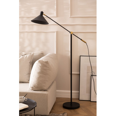 Vloerlamp Francis Zwart - Sklum