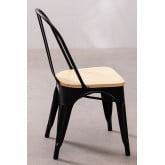 Houten stapelbare stoel LIX Vintage, miniatuur afbeelding 3