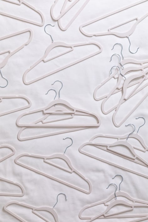 Set van 20 fluwelen hangers Palou