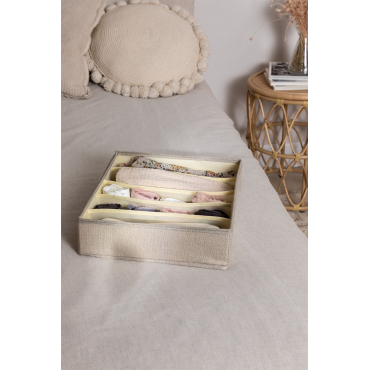 Textiel Organizer (35x30 Cm) Minsk Beige - Sklum