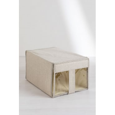 Opbergdoos Samir Beige - Sklum