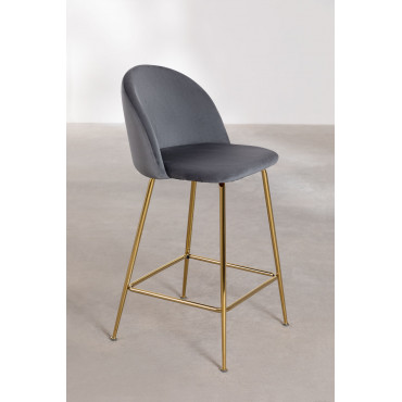 SKLUM Kana Design eetkamerstoel in fluweel