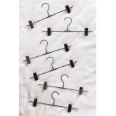 Set van 6 Metalen hangers met clip Gärde, miniatuur afbeelding 2