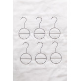 Set van 6 metalen hangers voor accessoires Gärde, miniatuur afbeelding 2
