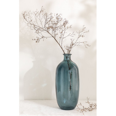 Fles In Gerecycled Glas Lumas Blauw – Pacific - Sklum
