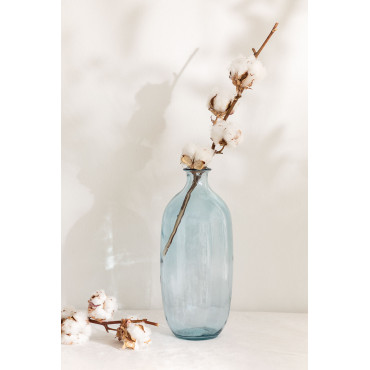 Fles In Gerecycled Glas Lumas Blauw – Hemel - Sklum