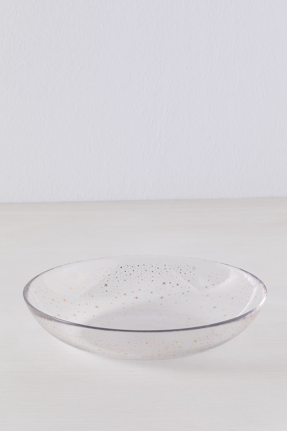 Vuil symbool gebied Set van 4 diepe glazen borden Byron - SKLUM