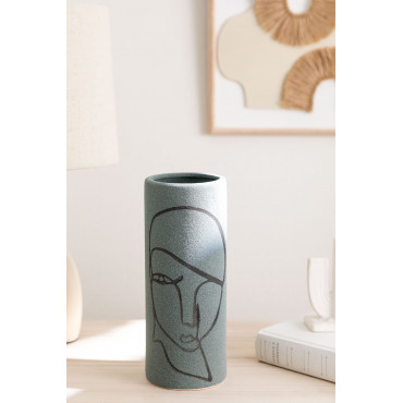Keramische Vaas 23 Cm Olaf B - Sklum