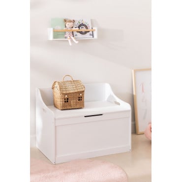 Boby Kids Speelgoedkist Wit - Sklum