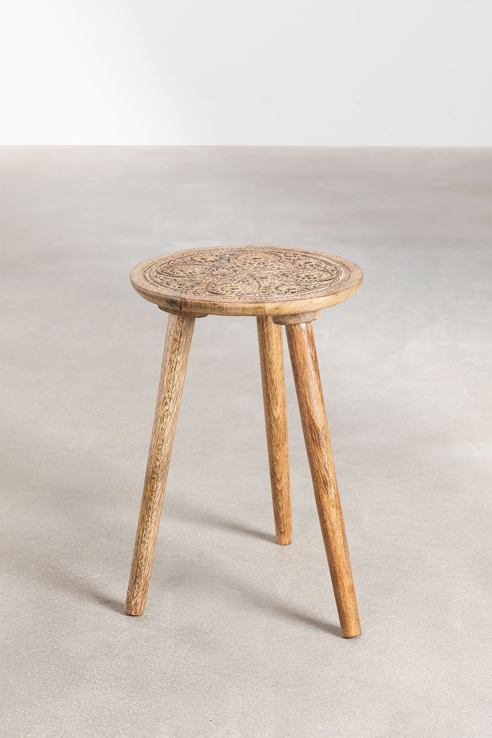 Bijzettafel Montre van mangohout