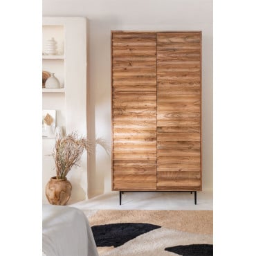 Acaciahouten Kast Petter Acacia Bruin - Sklum
