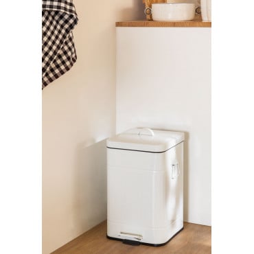 20l Algaida Pedaalemmer Wit - Sklum