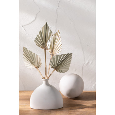 Set Van 6 Gelovige Gedroogde Decoratieve Takken Bamboe Groen - Sklum