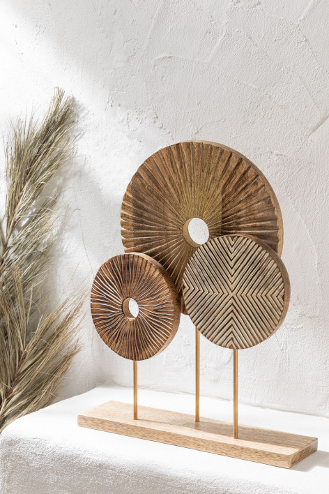 Soly mangohouten decoratief figuur