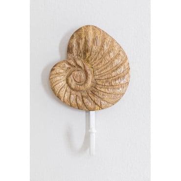 Balani Mangohouten Wandkapstok Conch - Sklum
