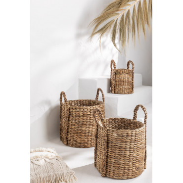 Set Van 3 Manden Coyider Naturel - Sklum