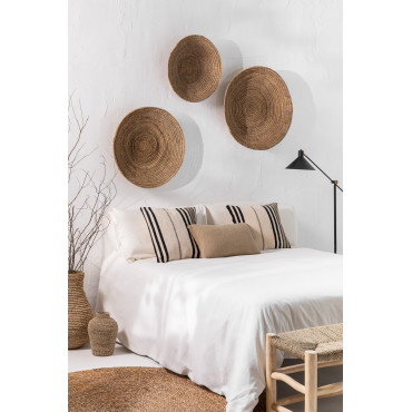 Set Van 3 Decoratieve Borden Junin Natuurlijk - Sklum