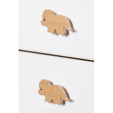 Set Van 2 Knoppen In Beukenhout Seras Kids Bruin – Natuurlijk Hout - Sklum