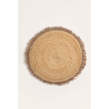 Rond Kussen In Jute (ø40 Cm) Puava Natuurlijk - Sklum