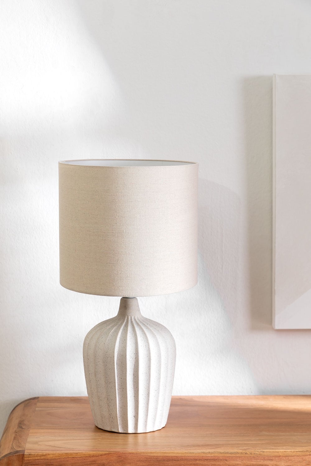 Vind sklum lamp op - april 2026