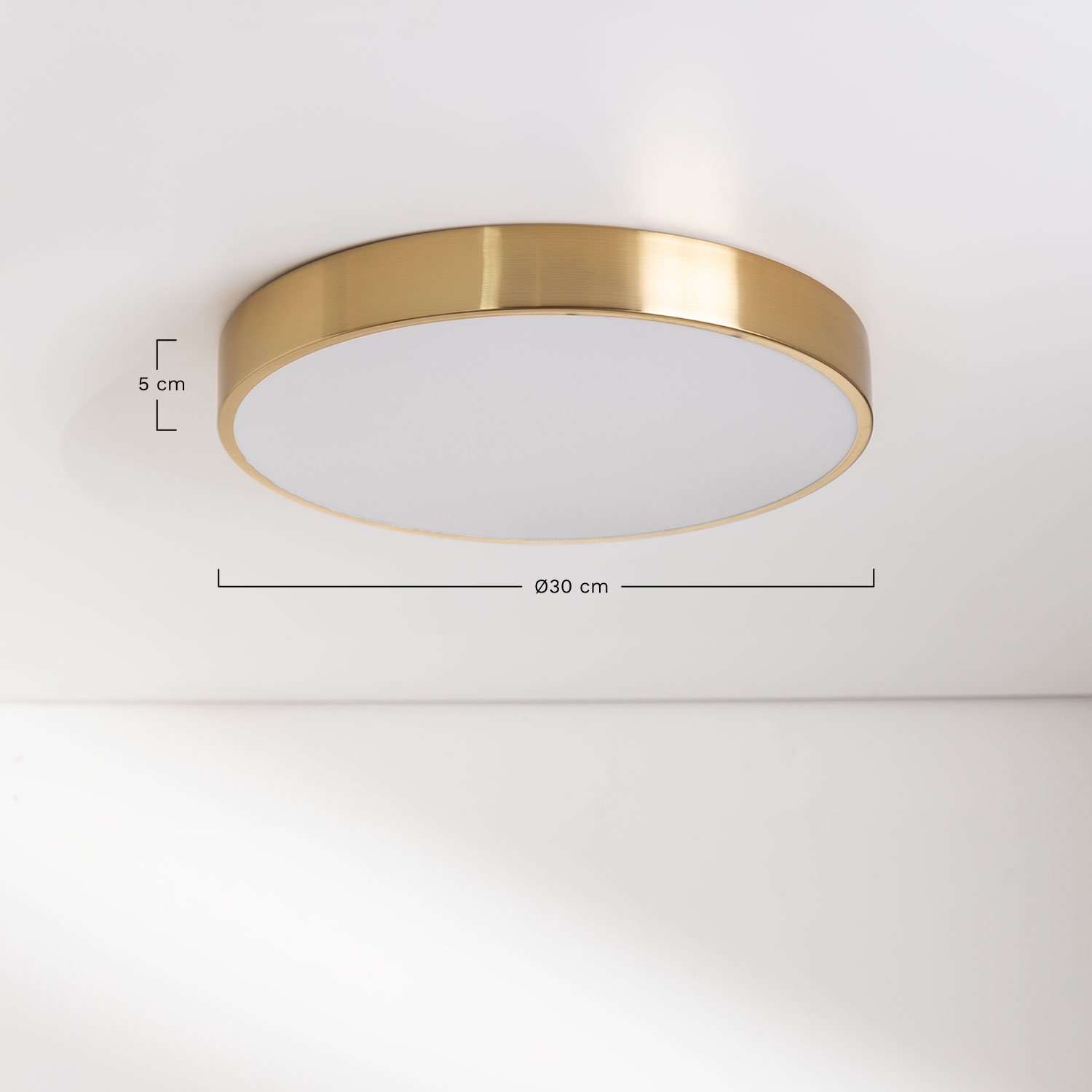 LED plafondlamp (Ø30 cm) SKLUM