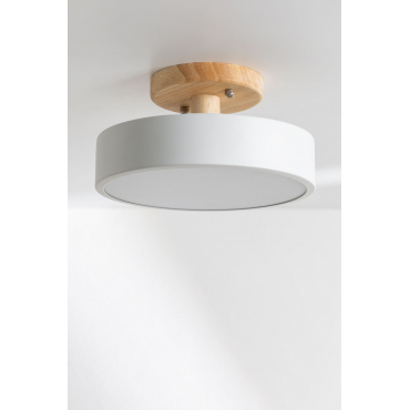Led Plafondlamp Zico Wit - Sklum
