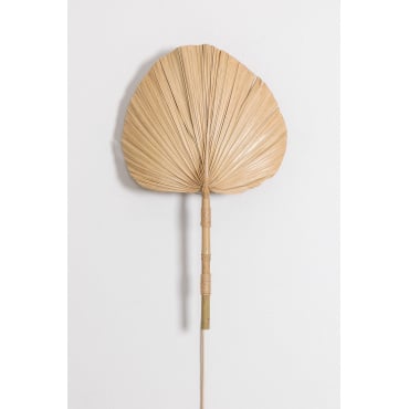 Bamboe Wandlamp Pruyans Natuurlijk - Sklum