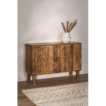 Wiluna Dressoir Van Mangohout Mangohout - Sklum