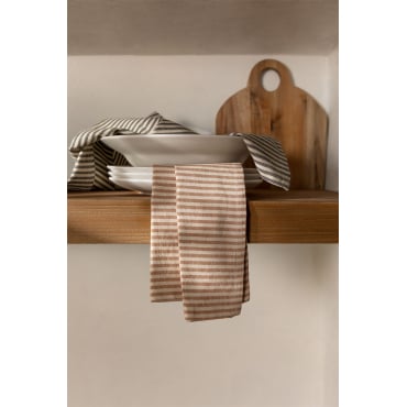 Set Van 2 Keukendoeken In Katoen Nelies Meerkleurig Classic - Sklum