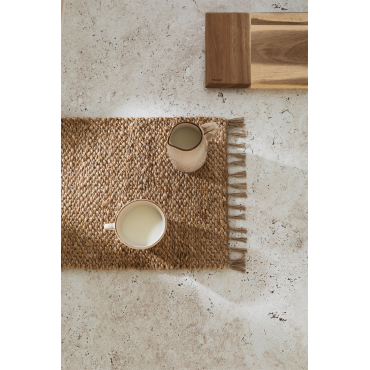 Jute En Katoenen Placemat Ranulfe Natuurlijk - Sklum