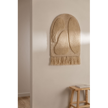 Decoratief Wandtapijt In Wol Ramses ↑92 Cm - Sklum