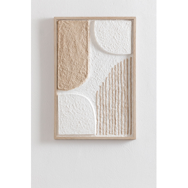 Decoratieve Afbeelding In Reliëf (40x60 Cm) Guerliot B - Sklum
