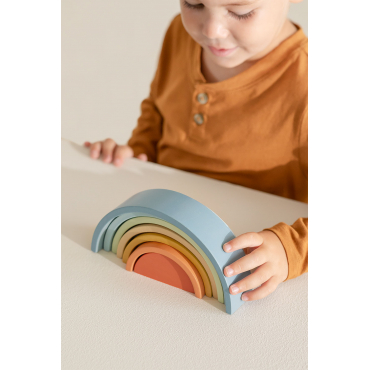 Wouty Kids Houten Regenboog Meerkleurig Fresh - Sklum