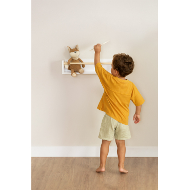Mdf Wandplank Tom Kids Wit - Sklum