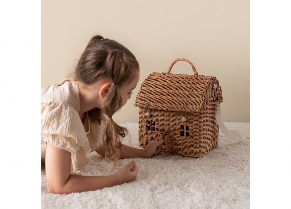 Picknickmand van rotan Jausy Kids