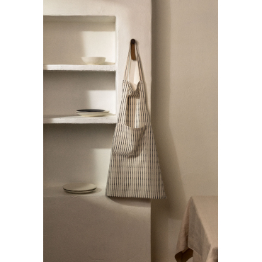 Oziel Katoenen Schort Beige – Crème - Sklum