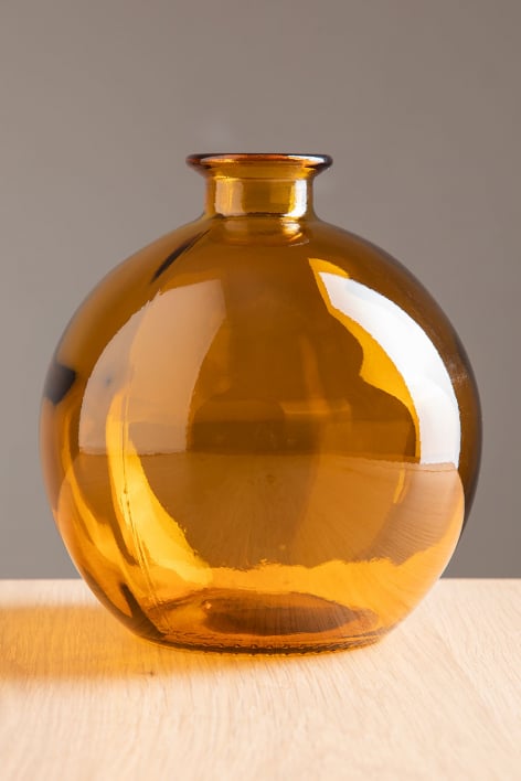 Vaas van gerecycled glas Kimma