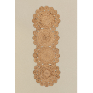 Natuurlijk Jute Vloerkleed (180x60 Cm) Otilie Yute - Sklum