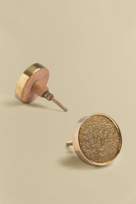 Set van 2 handgrepen van ijzer Alger