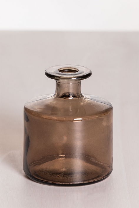 Vaas van gerecycled glas Pussa