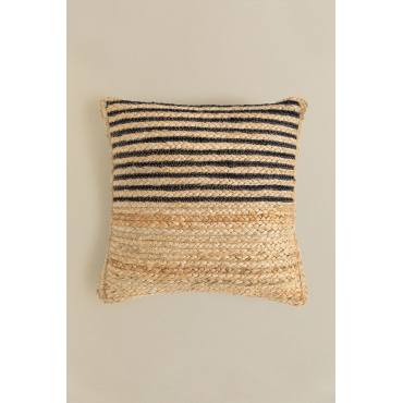 Vierkant Jute Kussen (40x40 Cm) Caxias Natuurlijk - Sklum