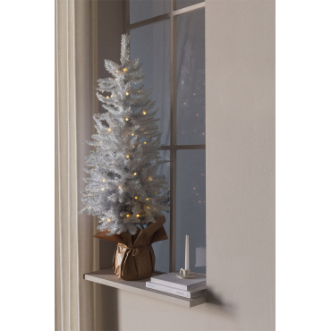 Kerstboom James Wit - Sklum