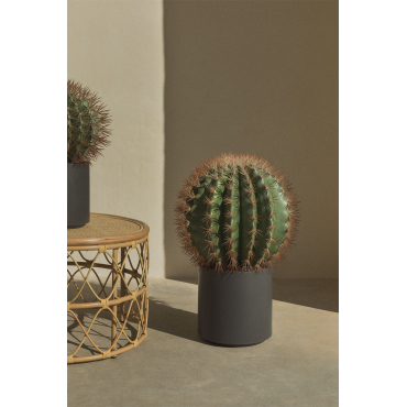 Ferocactus Kunstcactus ↑65 Cm - Sklum