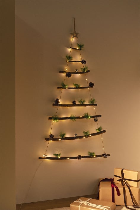 Iber LED kerstboom voor aan de muur